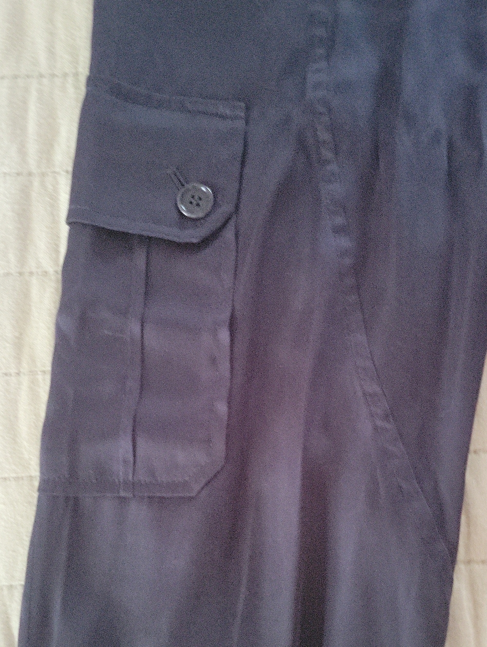 BCBG MAXAZRIA SILK Cargo Jogger Pants - Picture 3 of 9
